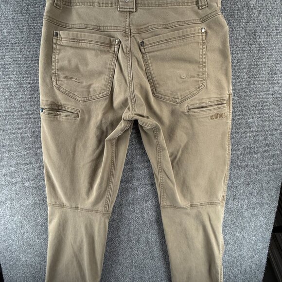 Kuhl Revolt Sweat Pant Comfort Pants Hiking Beige Cotton Blend ACTL 30X28 - Picture 10 of 16